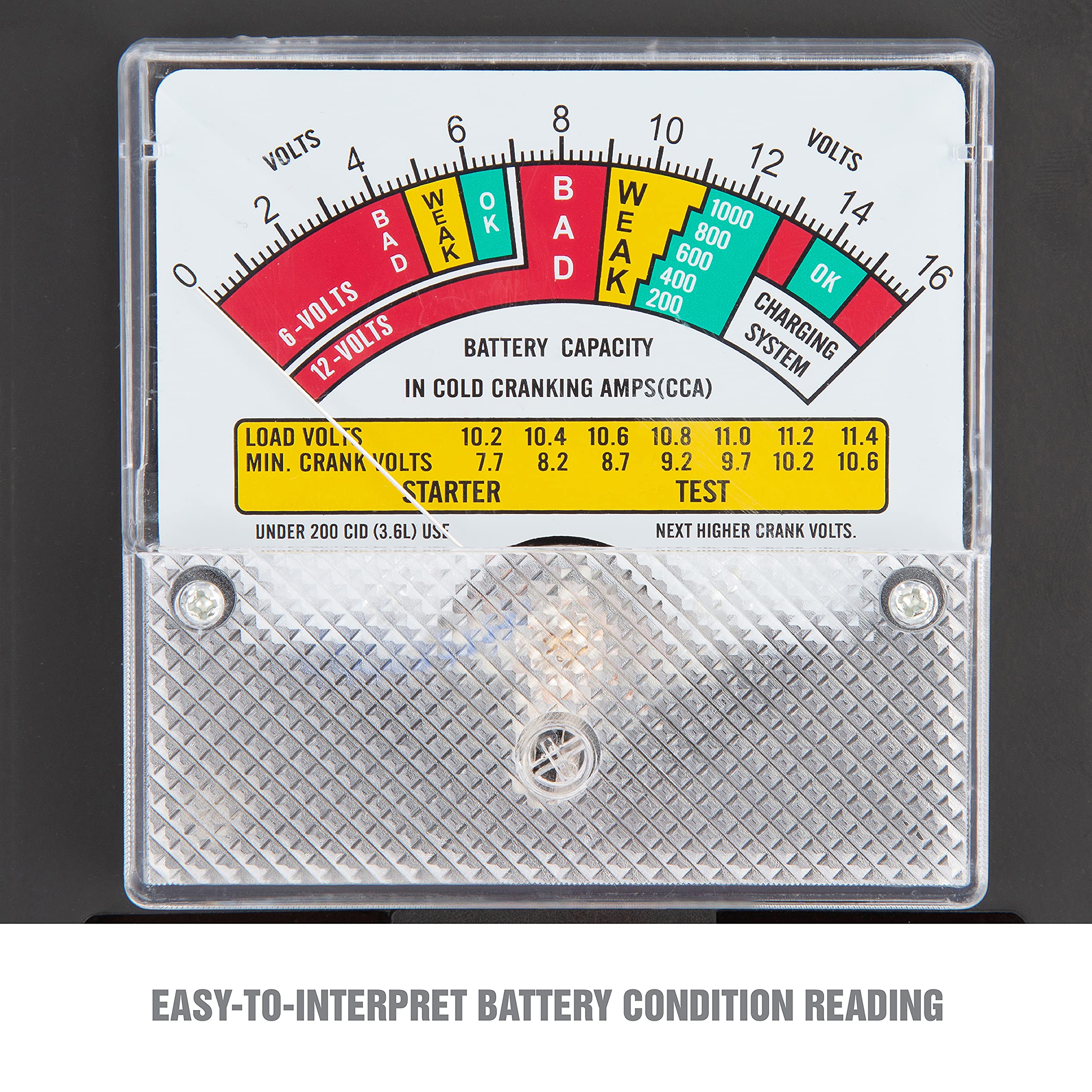 OEMTOOLS 24338 100A バッテリーロードテスター & 電圧テスター 使い